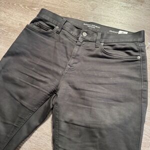 Banana Republic Pants Mens 32 Gray Traveler Cotton Slim Straight Fit 32x34